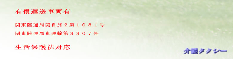 介護タクシー